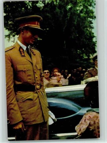 Werbung: Chocolat Cote D`Or - Reis van de Koning in Congo 1955, gute Erhaltung AK