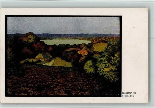 Nr. 80? sign Herrmann - Seeblick , gute Erhaltung