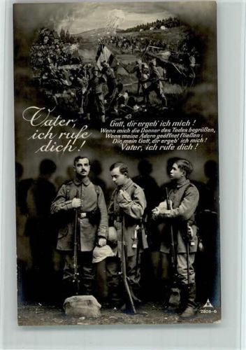 Serie Vater ich rufe dich - Verlag Photochemie Berlin Serie 2906-6 - gute Erhaltung Christliche Propaganda