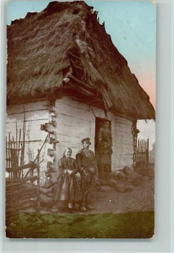Nr. 33 - Russisch-polnische Bauersleute , Volkstypen