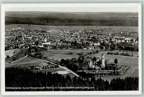 Freudenstadt Fliegeraufnahme Friedrichshöhe Herzog Friedrichsturm