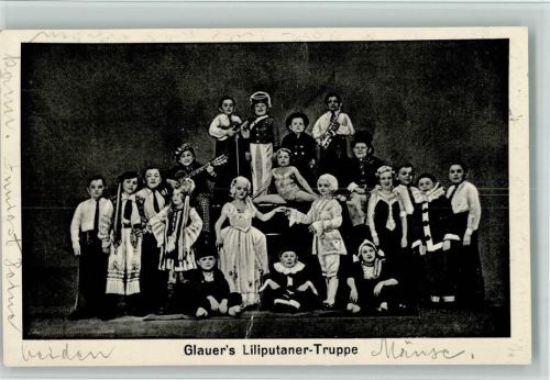 1937 Glauers Liliputaner Truppe , gute Erhaltung