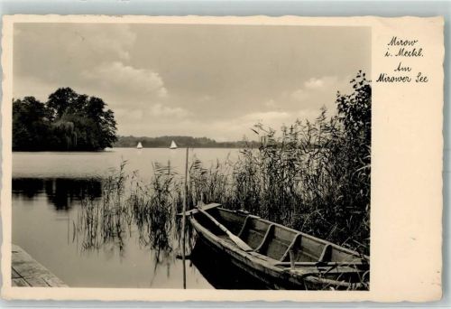 Mirow Mirower See Ruderboot