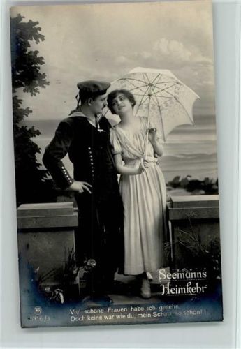 1918 Rotophot Serie 5716-3 - Seemanns Heimkehr AK