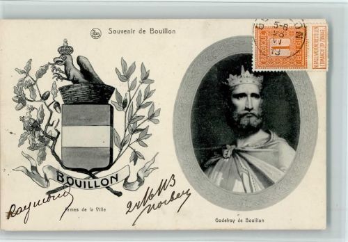 Verlag Nels Serie 2 Nr. 39 - Wappen - Godefroy de Bouillon,