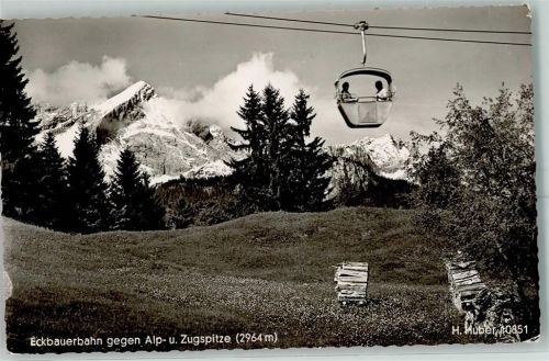 Garmisch-Partenkirchen Eckbauerbahn Alpspitze Zugspitze