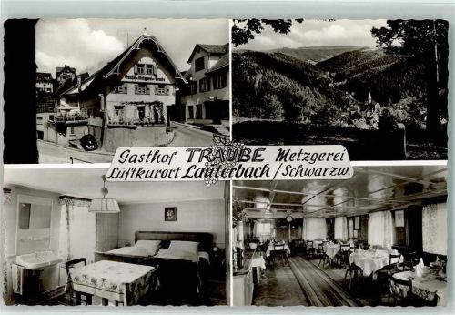 Lauterbach Gasthaus Traube Gaststube Fremdenzimmer