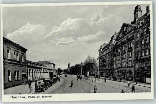 Pforzheim Partie am Bahnhof