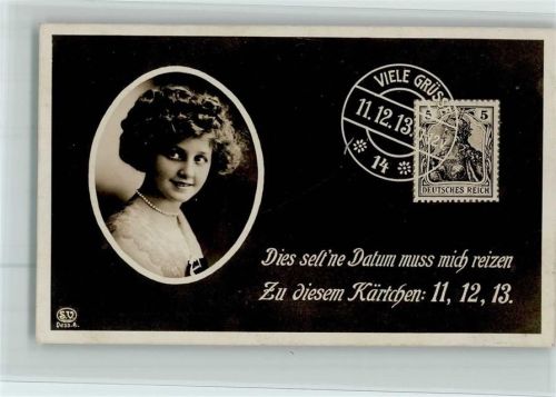 Fotoverlag S.V. Frauenschönheit 11.12.13. u. Stempel
