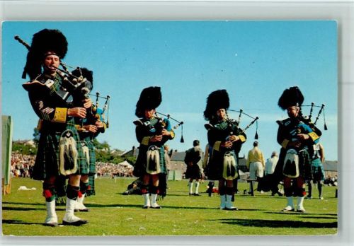 The Pipes at a Highland Gathering ca 1975 AK