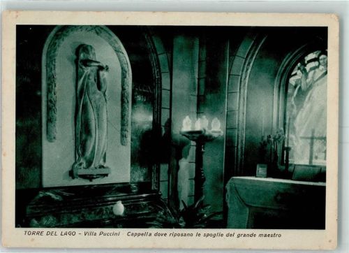 Viareggio Torre del Lago Villa Puccini Capella dove riposano le spoglie del grande maestro