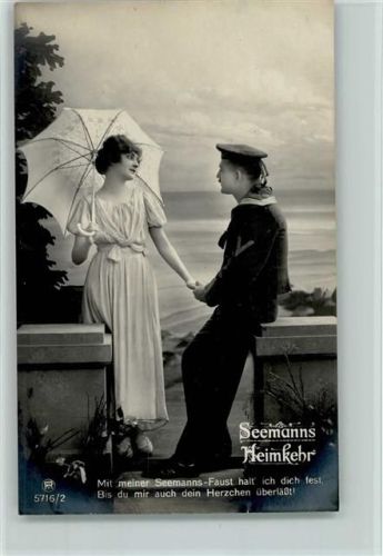 Rotophot Serie 5716-2 - Seemanns Heimkehr AK