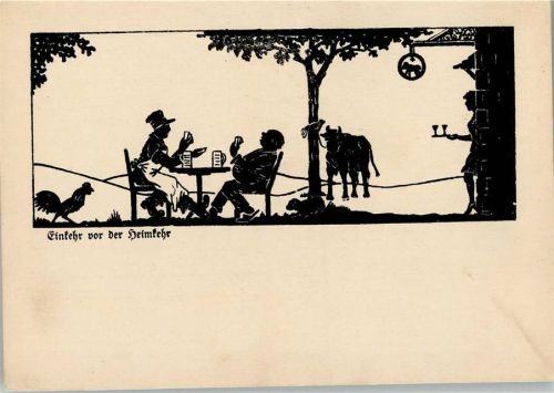 Kartenspiel Metzger Beruf AK