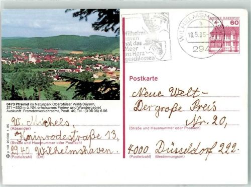 Pfreimd Ganzsache