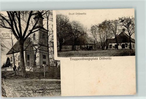 14727 O1831 Döberitz 1916 - Truppenübungsplatz Kirche Dorf Döberitz
