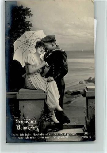 Rotophot Serie 5716-4 - Seemanns Heimkehr AK