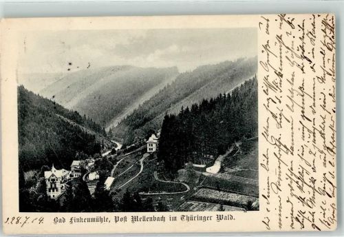 Mellenbach-Glasbach 1904 Linkenmühle