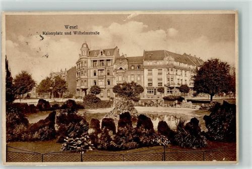 Wesel Kaiserplatz Wilhelmstraße