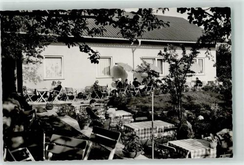 Kötzting Cafe-Pension Gschaider Gartenterrasse