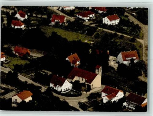 Neukirchen Luftaufnahme Kath. Pfarrkirche St. Adalbert Baustein