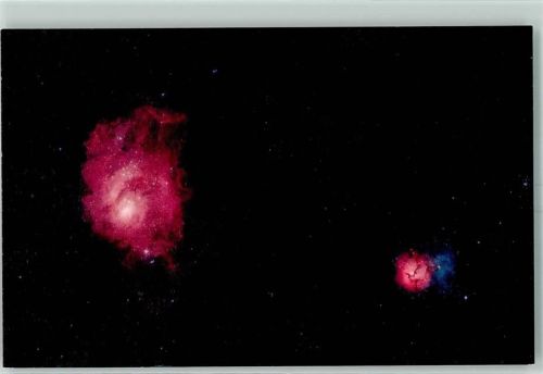 Lagoon and Trifid Nebulae - Polomar Oberservatorium AK