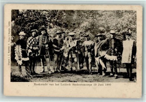 Leiden Maskerade 1900 - Leidsch Studentencorps