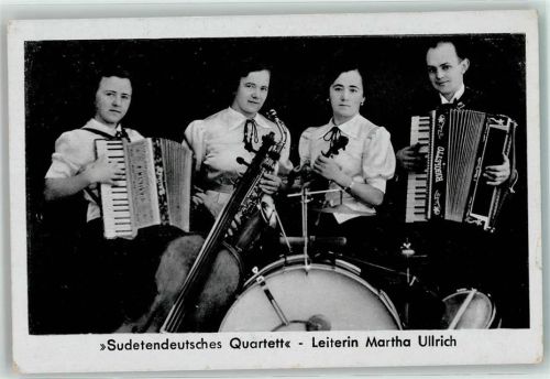 1942 Sudetendeutsches Quartett , Akkordeon AK WK II