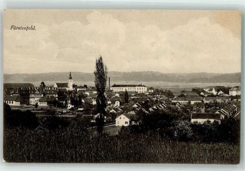 Fürstenfeld 1925 mit Kath. Kirche