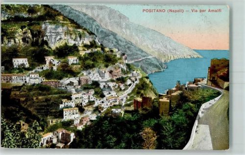 Positano Via per Amalfie