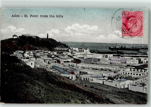 Aden 1911 St. Point from the hills