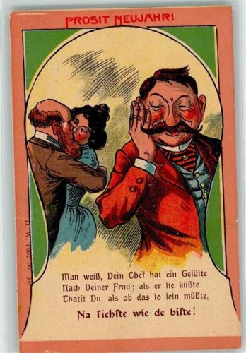 Ehepaar Chef Kuss DW 1902 Nr 33