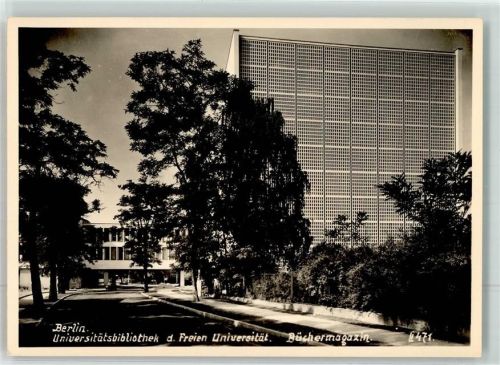 Dahlem Freie Universität Bibliothek Büchermagazin