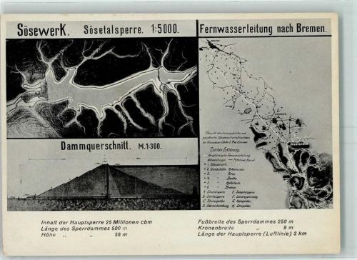 Osterode Sösewerk Sösetalsperre