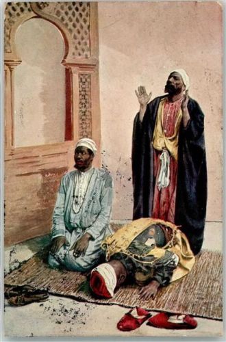1910 Gebetsteppich Araber