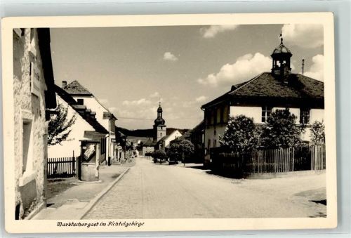 Marktschorgast Dorfstraße Litfaßsäule