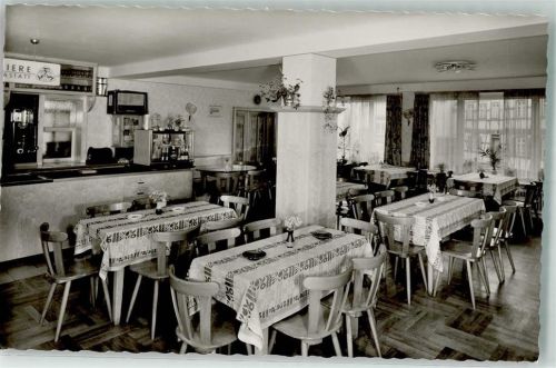 76596 W7564 Bermersbach , Murgtal Foto AK Gasthaus Pension zur Badener Höhe