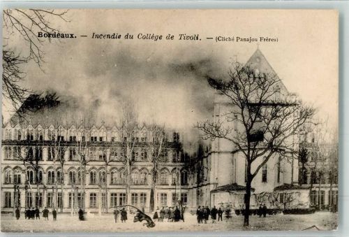 Bordeaux Brand am College de Tivoli