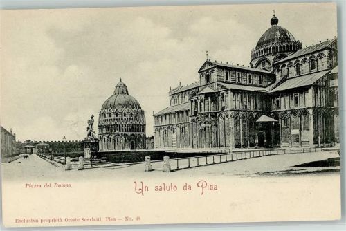 Pisa Piazza del Duomo