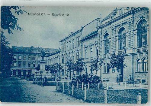 Miskolc 1912 Erzsebet ter