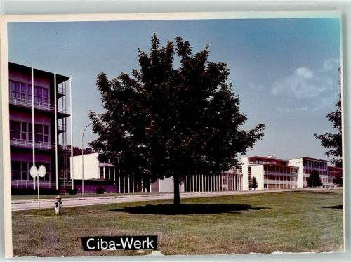 Wehr Fabrik Ciba Werk Ort handschriftlich