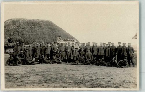 Stolp Soldatengruppenfoto Ort lt. Fotograf
