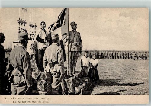 La Guerra Italiana Serie VI La benedizione delle bandiere