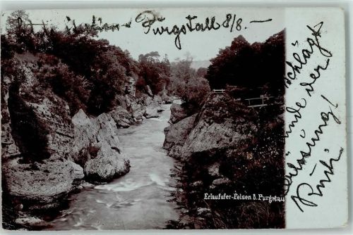 Purgstall Erlaufufer-Felsen