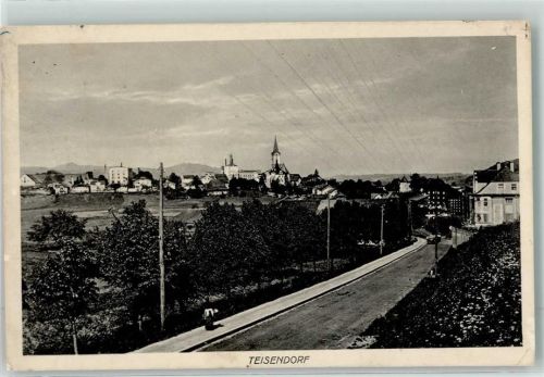 83317 W8221 Teisendorf - mit Pfarrkirche St. Andreas Bahnpost Salzburg München