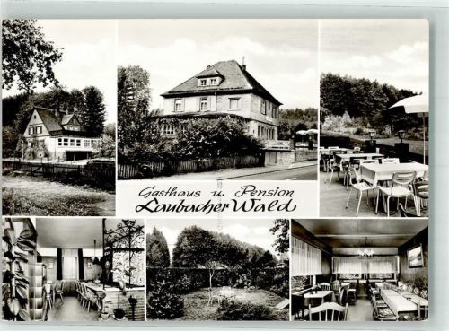 35321 W6312 Laubach , Hess - Gasthaus Pension Laubacher Wald