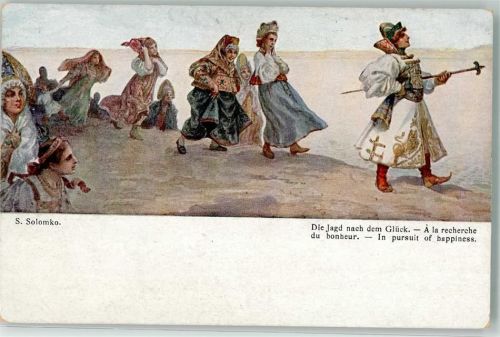 Die Jagd nach dem Glück Verlag TSN R.M. 311 Tracht