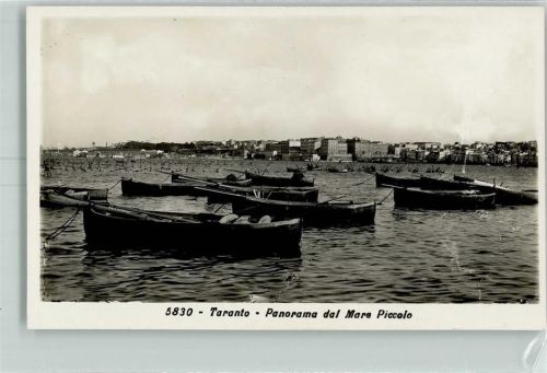 74100 Taranto - Panorama dal Mare Piccolo Ruderboot