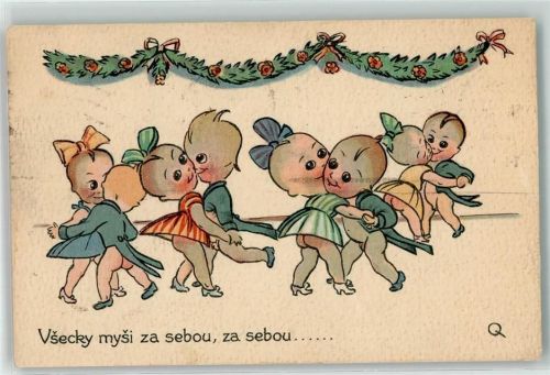 1920 Vsecky mysi za sebou, za sebou Tanz Babys