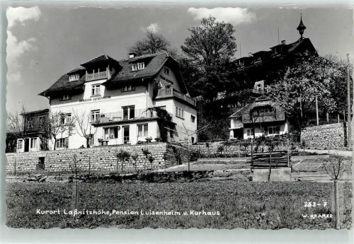 Laßnitzhöhe Gasthaus Luisenheim und Kurhaus