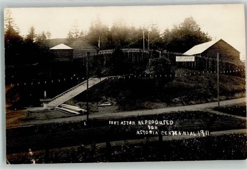 1911 Fort Astor Reprodruktion Astoria